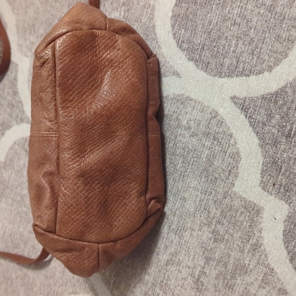 Brown Leather Crossbody Purse 80s - Picture 7 of 7